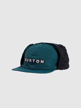 NWT Burton Lunchlap Earflap Hat - Deep Emerald